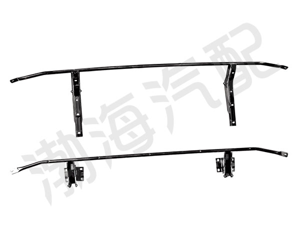 Heavy truck sun shield bracket assembly